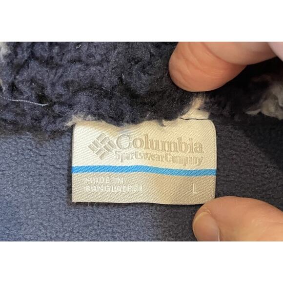 Columbia Jacket Womens Large Winter Pass Sherpa Fleece Nocturne Multicolour - Picture 9 of 13